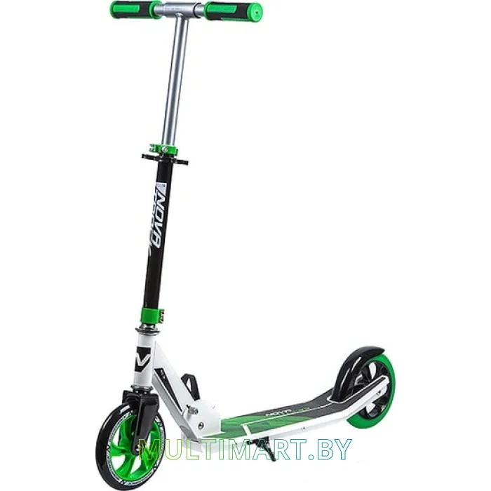 Самокат Novatrack Polis Plastic 160P.POLIS.GN9 (белый/зеленый, 2019)